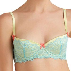 NWT MIMI HOLLIDAY LINGERIE 'BANANA SPLIT' Bra